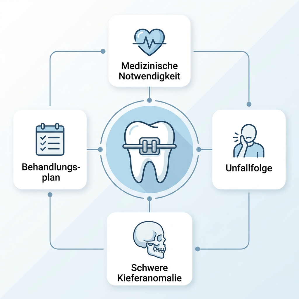 Infografik Voraussetzungen Kieferorthopädie Erwachsene