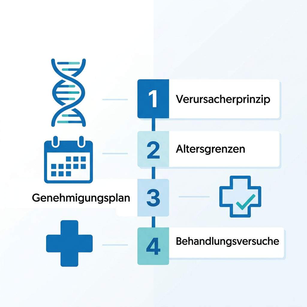 Infografik zum Erstattungsanspruch bei künstlicher Befruchtung für Beamte