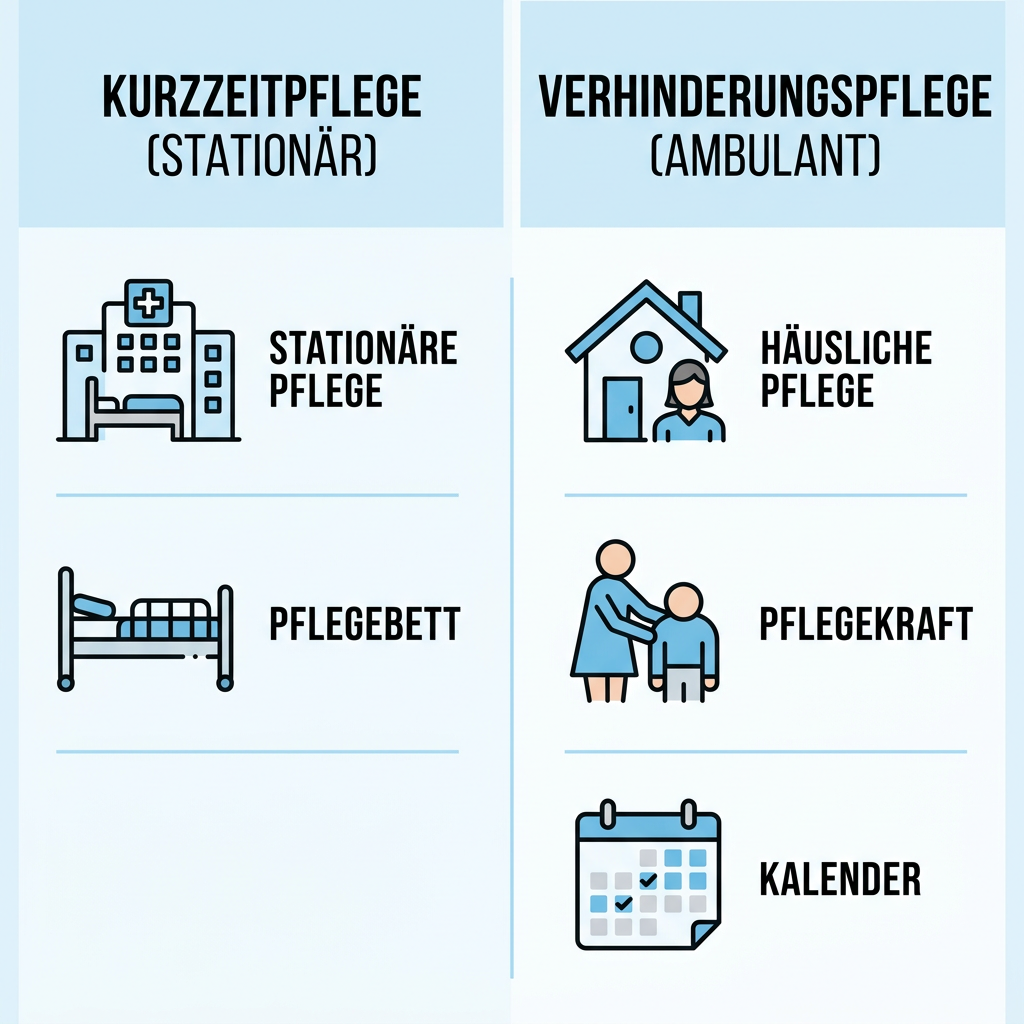 Infografik zu Pflegeleistungen für Beamte