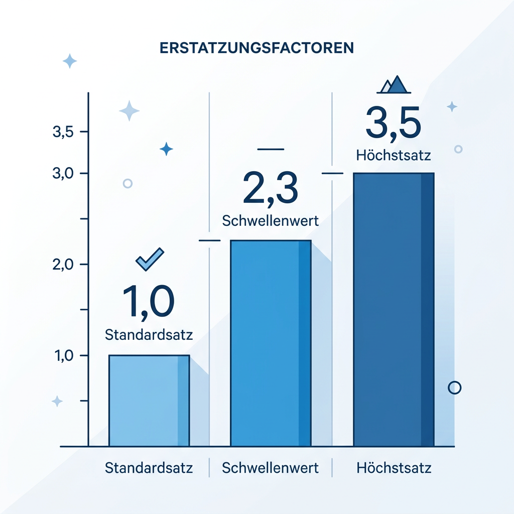 Übersicht der GOÄ-Faktoren und ihre Bedeutung für die Erstattung durch Beihilfe und PKV