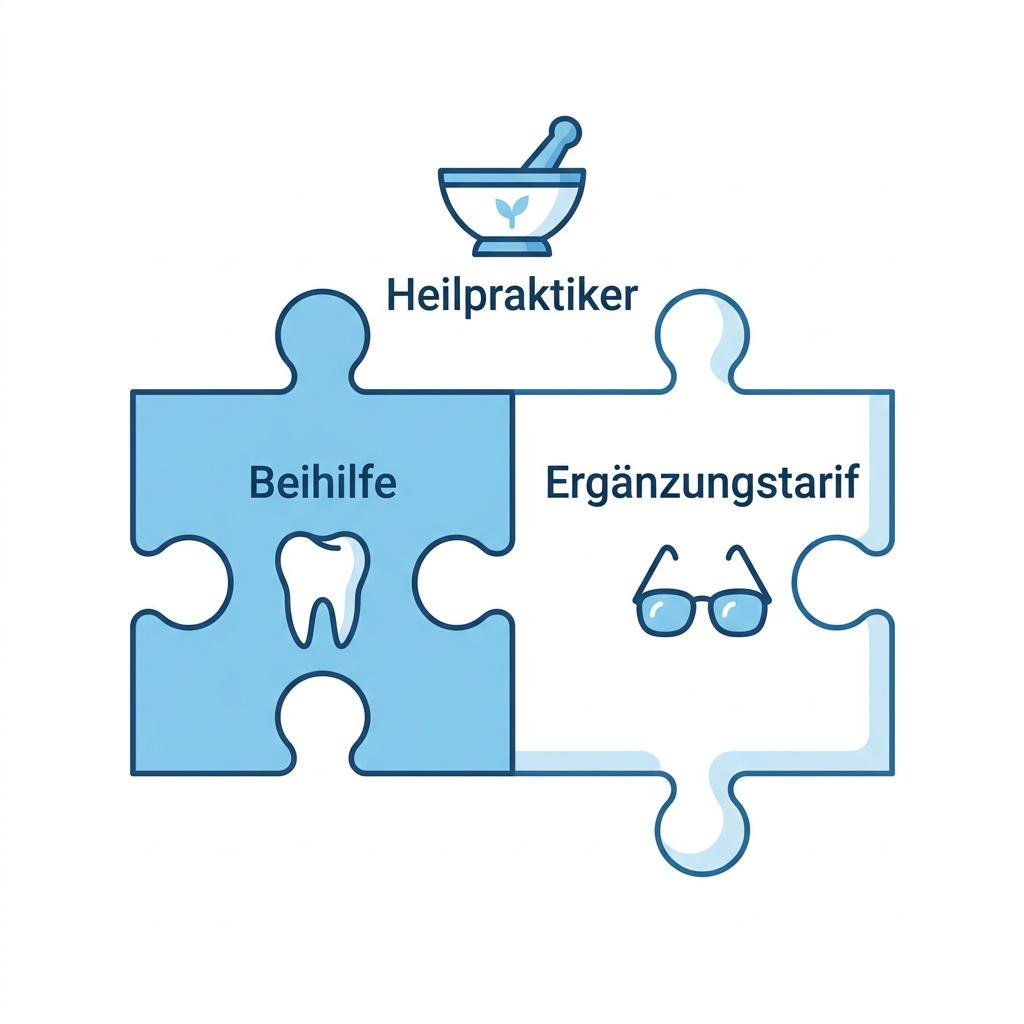Grafik zum Lückenschluss durch Ergänzungstarife