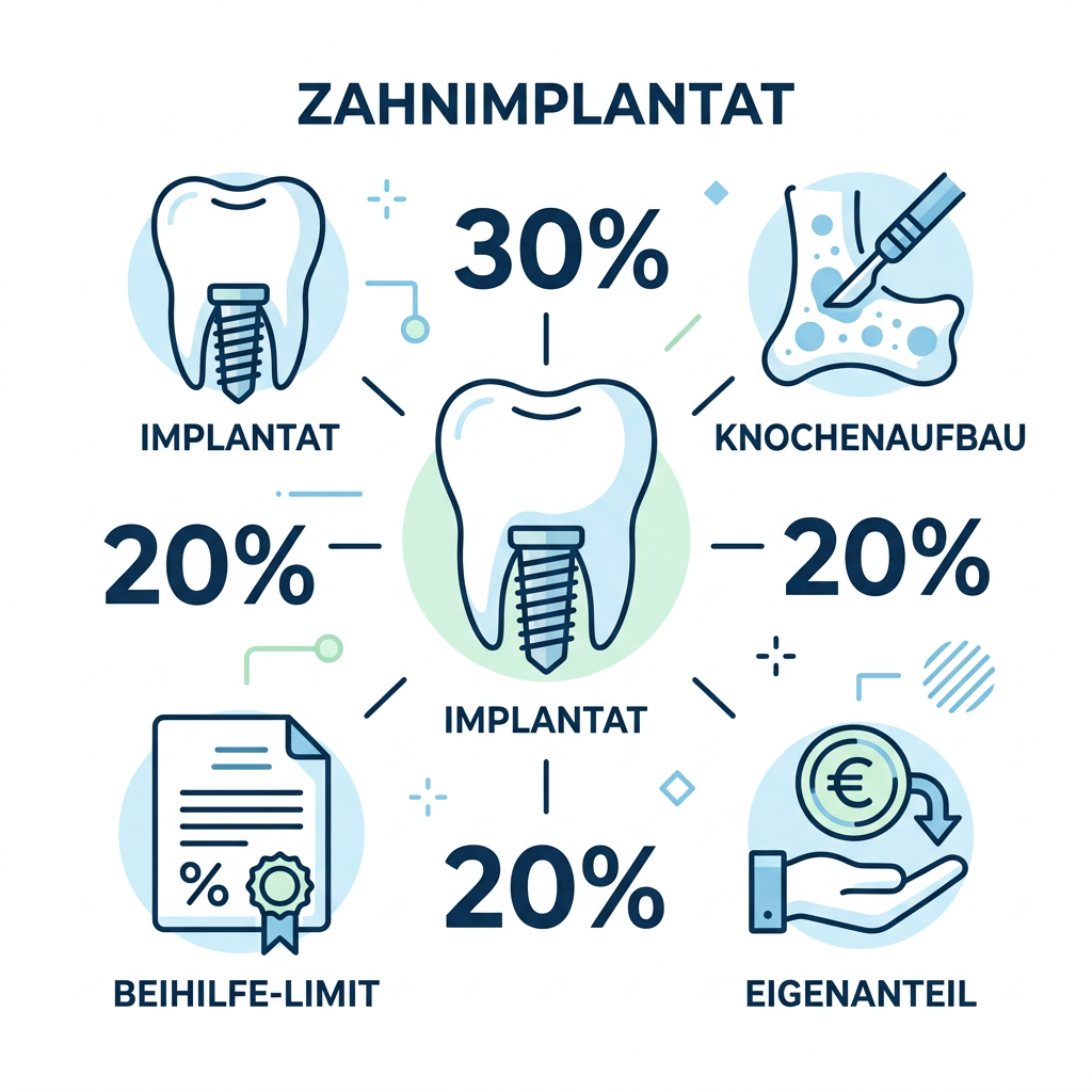 Infografik Zahnersatz Abrechnung