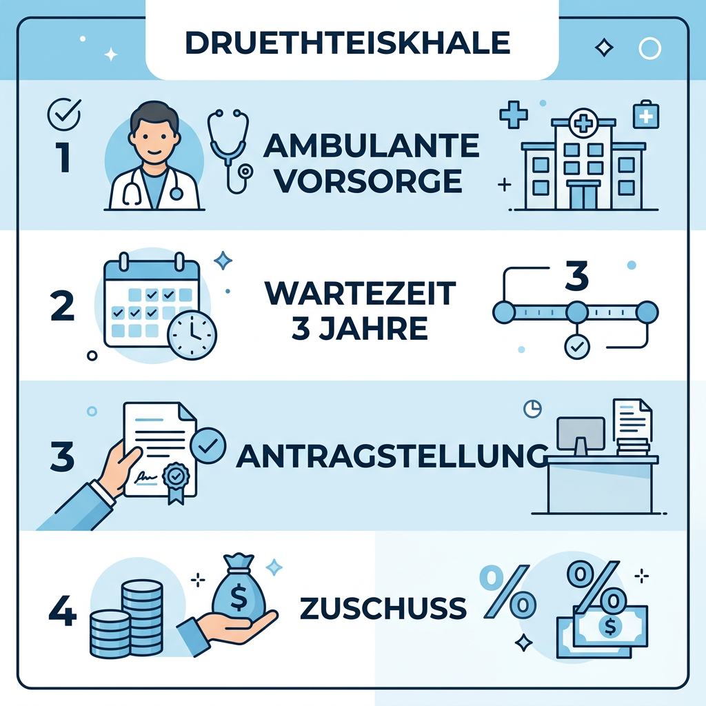 Übersicht der Voraussetzungen für Vorsorgekuren bei Beamten