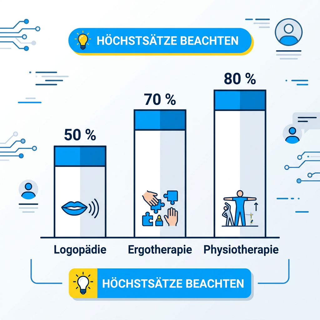 Infografik zu den Höchstsätzen für Heilmittel in der Beihilfe Infografik zu den Höchstsätzen für Heilmittel in der Beihilfe